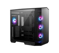 MSI MAG PANO 100R PZ Boîtier PC Midi Tower Noir, ATX/microATX/Mini-ITX, Verre Trempé, 3x120mm Latéral, 1x120mm Arrière, USB 3.2 Gen 1/Gen 2 Type A/C