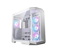 MSI MAG PANO 100R PZ Boîtier PC de Jeu Haut de Gamme pour Tour intermédiaire - Panneau latéral en Verre trempé - Ventilateurs ARGB 120 mm - Support de Refroidissement Liquide jusqu'à 360 mm - Boîtier
