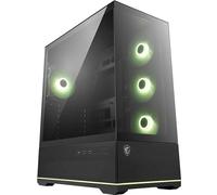 MSI MAG PANO 110R PZ Boîtier PC Moyen Tour - Compatible avec Les GPU de 400 mm de Long, filtres à poussière, USB Type-C 20 GB/s, Compatible Cartes mères ATX et Micro ATX à connecteurs arrière