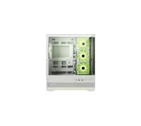 MSI MAG PANO 110R PZ WHITE Boîtier PC Midi Tower ATX/micro-ATX/Mini-ITX, 2x3.5", 2x2.5", Verre Trempé, USB 3.2 Gen 1/Gen 2, 4x120mm fans