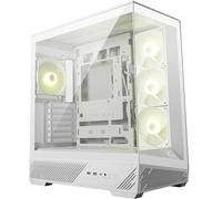 MSI Boîtier PC Moyen Tour MAG PANO 130R PZ White – GPU 400 mm, filtres anti-poussière, USB-C 20 GB/s
