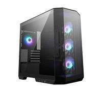 MSI MAG PANO M100L PZ Boîtier PC Micro-ATX, Support pour Carte Graphique, Niveau à Bulle, filtres à poussière, Espace de 33mm pour Le Passage des câbles, USB Type-C (20 GB/s)