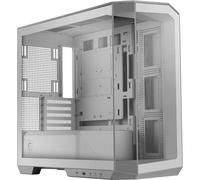 MSI MAG PANO M100L PZ White Boîtier PC Micro-ATX, Support pour Carte Graphique, Niveau à Bulle, filtres à poussière, Espace de 33mm pour Le Passage des câbles, USB Type-C (20 GB/s)