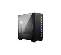 MSI MAG VAMPIRIC 300R - Boîtier PC Midi Tower Noir, ATX/EATX/mATX/ITX, 2x3.5", 2x2.5", USB 3.2 Gen 1/Gen 2, Ventilation 120/140mm, Compatible Radiateur 360mm