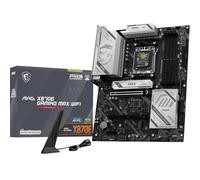 MSI MAG X870E Gaming Max WiFi Carte mère ATX | Pour AMD Ryzen 9000/8000/7000, DDR5 Memory Boost (OC jusqu'à 8200+ MT/s), PCIe 5.0 x16, M.2 Gen5, Wi-Fi 7, 5G LAN