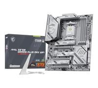 MSI Carte mère ATX MAG X870E Gaming Plus Max WiFi – AM5, DDR5 8200+ OC, PCIe 5.0, Wi‑Fi 7, 5G LAN