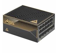 MSI Bloc d'alimentation MEG Ai1600T PCIE5 1600W 80 Plus Titanium ATX 3.1 PCIe 5.1 Prise EU