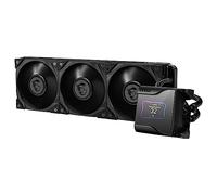 MSI Meg CoreLiquid S360 Refroidisseur liquide pour processeur AIO Écran IPS 2,4" Compatible LGA 1700 Radiateur 360 mm Triple ventilateurs silencieux P12 120 mm
