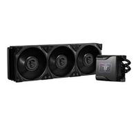 MSI Watercooling MEG CORELIQUID S360 – Écran 2,4" Pompe Asetek 7e gen 3x Silent Gale P12 AMD/Intel