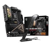 MSI MEG X870E ACE Max Carte mère ATX - pour processeurs AMD Ryzen 9000/8000 / 7000, AM5 - BIOS 64 Mo, VRM SPS 110 A, DDR5 Memory Boost (OS jusqu'à 8400+ MT/s), M.2 & PCIe 5.0, USB4, Wi-FI 7, 10G LAN