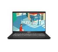 MSI Modern 14 C13M-613IT, Ordinateur Portable 14" FHD 60Hz, Intel i7-1355U, Intel Iris XE, RAM 16 Go DDR4 3200 MHz, 512 Go SSD PCIe3, WiFi 6, Win 11 Home, Disposition et Garantie ITA, Noir