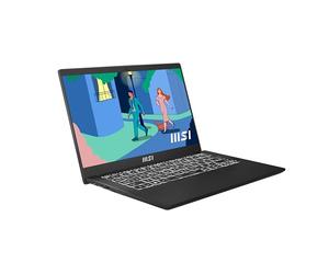 MSI Modern 14 C7M-407UK laptop AMD Ryzen??? 5 7430U Computer portatile 35,6 cm [14] Full HD 8 GB DDR4-SDRAM 512 GB SSD Wi-Fi 6E [802.11ax] Windows 11 Home Nero QWERTY Inglese UK (MSI Modern 14 C7M Mo