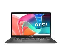 MSI Modern 14 F13MG-016UK Ordinateur portable 14" Intel Core i5-1335U 16 Go de RAM 512 Go SSD Écran Full HD IPS Écran rétroéclairé blanc Windows 11 Home Gris
