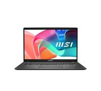 MSI Modern 14 F13MG-090FR Intel® Core™ i3 i3-1315U Ordinateur portable 35,6 cm (14 ) Full HD 16 Go DDR4-SDRAM 512 Go SSD Wi-Fi 6E (802.11ax) Windows 11 Home Noir, Gris
