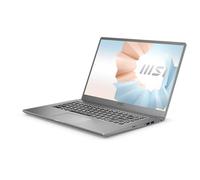 MSI Modern 15 A11SB-845ES Portátil 39,6 cm (15.6") Full HD Intel® Core™ i7 16 GB DDR4-SDRAM 1000 GB SSD NVIDIA GeForce MX450 Wi-FI 6 (802.11ax) Windows 10 Home Gris