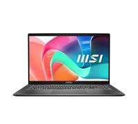 MSI Modern 15 F13MG-040XIT Écran d'ordinateur portable 15,6" Full HD IPS, processeur Intel Core i7-1355U 5,0 GHz Max, 16 Go DDR4, 512 Go SSD NVMe, Wi-Fi 6E, FreeDOS, gris platine [disposition et