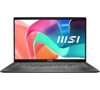 MSI Modern 15 F13MG-042XIT, écran portable 15,6" Full HD IPS, processeur Intel Core i3-1315U 4,5 GHz Max, 8 Go DDR4, 512 Go SSD NVMe, Wi-Fi 6E, FreeDOS, gris platine [disposition et garantie ITA]