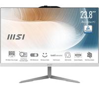 MSI Modern AM242 12M-632IT Intel® Pentium® Gold 8505 60,5 cm (23.8") 1920 x 1080 pixels PC tout-en-un 4 Go DDR4-SDRAM 128 Go SSD Windows 11 Pro Wi-Fi 6 (802.11ax) Blanc