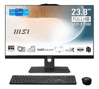 MSI Modern AM242TP 12M-854FR PC Tout-en-Un - Dalle Tactile IPS 23,8", Intel Core i7-1255U, 16 Go DDR4, SSD 1 to PCIe 4.0 NVMe, WiFi 6E, Webcam, Haut-parleurs, Clavier et Souris, Windows 11 Pro