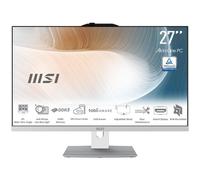 MSI Modern AM272P 1M-1268XFR Intel Core 7 150U 27" 1920 x 1080 PC All-in-One 16 Go DDR5-SDRAM 1 To SSD Wi-Fi 6E (802.11ax) Blanc