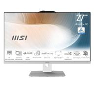 PC All-in-One MSI Modern AM272P 1M Intel Core 5 120U 16GB DDR5 512GB SSD 27" Full HD IPS Windows 11 Pro Wi-Fi 6E blanc