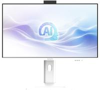 MSI PC tout-en-un Modern AM273QP AI 27" Copilot+ Intel Core Ultra 7 32 Go 1 To Blanc