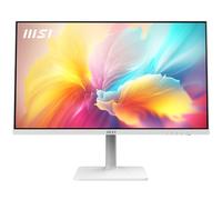 MSI Modern MD272QXPW Écran Bureautique 27 WQHD - Dalle IPS 2560x1440, 100Hz, Confort Oculaire, Haut-Parleurs Intégrés, Réglable 4 Directions - HDMI 2.0b, DisplayPort 1.2a, USB Type-C, USB 2.0