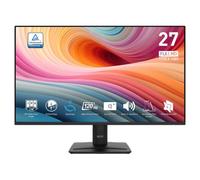 MSI Moniteur Pro Pro MP275 E2 LED, 27", Full HD 1920 x 1080, IPS, 120Hz, 4ms, HDMI/DP, Haut-parleurs, Noir