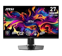 MSI MPG 271QR QD-OLED X50 écran Gaming 27 Pouces WQHD - Dalle Quantum Dot OLED 2560 x 1440, 500Hz / 0,03ms, DisplayHDR True Black 500, capteur AI Care, HDMI™ 2.1, DP 2.1a, USB C (98 W PD), Noir