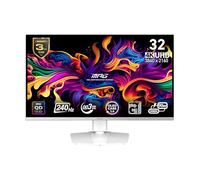 MSI MPG 321URXW QD-OLED 32" 3840 x 2160 (UHD) Écran d'ordinateur, 240 Hz, synchronisation adaptative, HDMI, Port DP, Montage VESA, inclinable, Haut-Parleur, 0,03 ms, Blanc