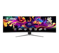 MSI MPG 491CQP QD-OLED Moniteur de Jeu incurvé DQHD 49" 5120 x 1440 (32:9) Quantum Dot OLED 144 Hz/0,03 ms, 99,28% DCI-P3, E≤2, DisplayHDR True Black 400, KVM-DP 1.4a, HDMI 2.1, Type USB C (PD : 9) 0