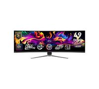 MSI MPG 491CQPX QD-OLED Écran PC Incurvé 49" Dual QHD 5120x1440 240Hz 0.03ms GTG DisplayHDR True Black 400 HDMI 2.1 USB Hub Noir