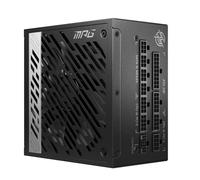 MSI MPG A1000G PCIE5 Bloc d'alimentation Prise EU, 1000W, Certifié 80 Plus Gold, ATX 3.0 100 pour cent Modulaire, Support GPU PCIe 5.0, Condensateurs Japonais 105°C, Mode 0 RPM, Câbles plats