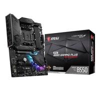MSI MPG B550 GAMING PLUS - Carte-mère - ATX - Socket AM4 - AMD B550 Chipset - USB-C Gen2, USB-C Gen1, USB 3.2 Gen 1, USB 3.2 Gen 2 - Gigabit LAN - carte graphique embarquée (unité centrale requise) -