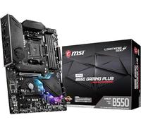 MSI MPG B550 Gaming Plus Carte mère Gaming (AMD AM4, DDR4, PCIe 4.0, SATA 6 Gb/s, M.2, USB 3.2 Gen 2, HDMI/DP, ATX)