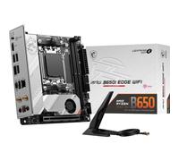 MSI MPG B650I Edge Carte mère de Jeu WiFi AMD AM5, Mini-ITX, DDR5, PCIe 4.0, M.2, SATA 6 Go/s, USB 3.2 Gen 2, HDMI, Wi-FI 6E, AMD Ryzen 7000 Series Processeurs de Bureau