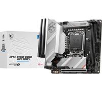 MSI MPG B760I Edge Carte mère de jeu WiFi DDR4 (prend en charge les processeurs Intel de 12e/13e génération, LGA 1700, DDR4, PCIe 4.0, M.2, LAN 2,5 Gbit/s, USB 3.2 Gen2, Wi-Fi 6E, Mini-ITX)