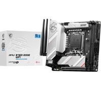 MSI MPG B760I Edge Carte mère de jeu WiFi (prend en charge les processeurs Intel 12e/13e/14e génération, LGA 1700, DDR5, PCIe 5.0, M.2, LAN 2,5 Gbit/s, USB 3.2 Gen2, HDMI/DP, Wi-Fi 6E, Bluetooth 5.3,