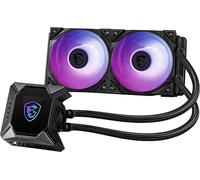 MSI MPG CORELIQUID K240 V2 Refroidisseur AIO radiateur 240 mm, bloc d'eau LCD 6,1 cm avec ventilateur TORX 3.0 intégré, 3 ventilateurs TORX 4.0 ARGB PWM, Center, MSI, Intel et AMD Compatible LGA 1700'
