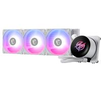 MSI MPG CORELIQUID P13 360 Refroidisseur liquide pour processeur AIO ARGB - Radiateur de 120 mm - Prêt pour LGA 1851 - Triple ventilateurs ARGB PWM de 400 mm, blanc