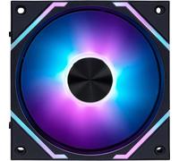 MSI MPG EZ120 ARGB-1B - Ventilateur noir ARGB de 120 mm, palier hydrodynamique avec écrou de fixation supplémentaire, compatible Mystic Light et Cooling Wizard avec les cartes mères MSI.