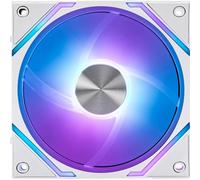 MSI MPG EZ120 ARGB-1W - Ventilateur blanc ARGB de 120 mm, palier hydrodynamique avec écrou de fixation supplémentaire, compatible Mystic Light et Cooling Wizard avec les cartes mères MSI.