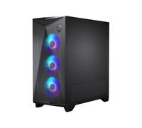 Boîtier PC gaming MSI MPG GUNGNIR 300R AIRFLOW moyen tour noir ARGB avec panneau latéral verre trempé