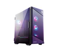 MPG Velox 100R Boîtier PC Gaming : ARGB, Support Vertical pour Carte Graphique, aérations latérales, Compatible radiateur 360mm, Type-C, Panneau en Verre trempé, supporte jusqu'à 7 Ventilateurs