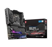 MSI MPG Z590 Gaming Plus Carte Mère ATX, pour Processeurs Intel Core 11ème Gen, LGA 1200, Mystic Light, VRM 14 Phases Duet Rail 75A, DDR4 Boost (5333MHz/OC), 2 x PCIe 4.0x16, M.2 Gen4/3 x4