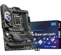 MSI MPG Z690 Edge Carte mère de gaming WiFi DDR4 (ATX, Intel Core 12e génération, socket LGA 1700, DDR4, PCIe 4, CFX, ports M.2, Wi-Fi 6E)