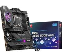 MSI MPG Z690 Edge Carte mère de Jeu WiFi (ATX, Intel Core 12e génération, Socket LGA 1700, DDR5, PCIe 5, LAN 2,5 G, emplacements M.2, Wi-FI 6E)