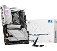 MSI MPG Z790 Edge Carte mère de Jeu WiFi DDR4 (Prend en Charge Les processeurs Intel de 12e/13e génération, LGA 1700, DDR4, PCIe 5.0, M.2, LAN 2,5 Gbit/s, USB 3.2 Gen2, Wi-FI 6E, ATX)