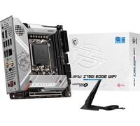 MSI MPG Z790I Edge Carte mère de Jeu WiFi (Prend en Charge Les processeurs Intel 12e/13e génération, LGA 1700, DDR5, PCIe 5.0, M.2, LAN 2,5 Gbit/s, USB 3.2 Gen2, Wi-FI 6E, Mini-ITX)