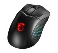 MSI CLUTCH GM51 LIGHTWEIGHT WIRELESS souris Jouer Droitier RF Wireless + Bluetooth + USB Type-C Optique 26000 DPI